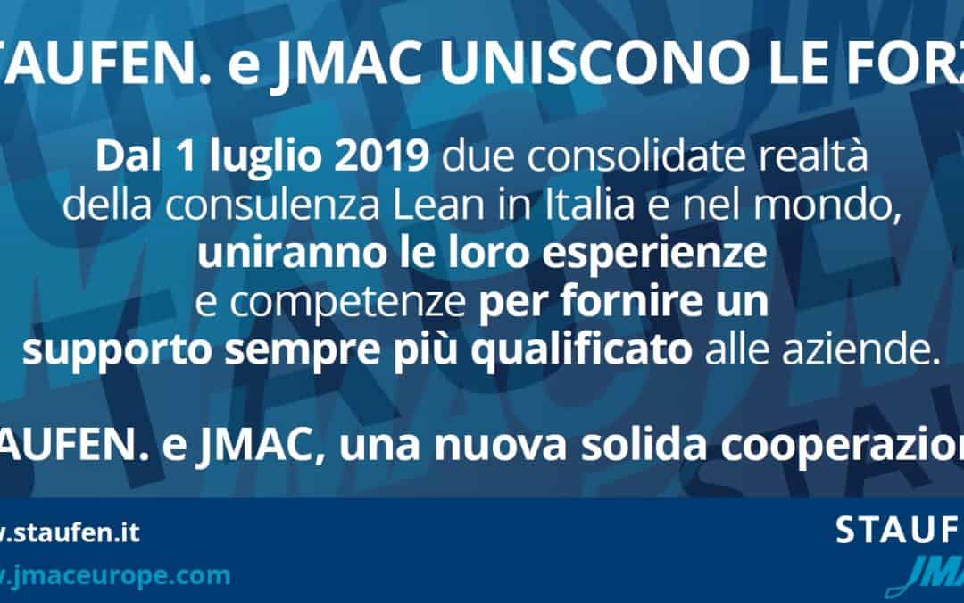 Staufen. e JMAC uniscono le forze