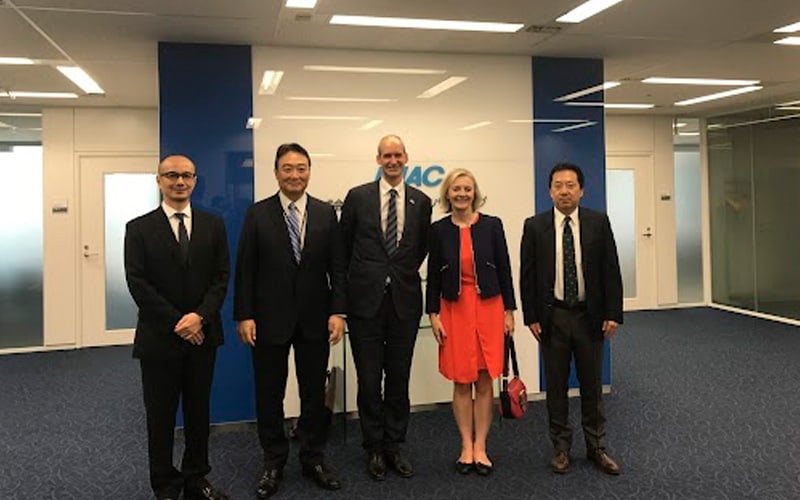 Liz Truss was in JMAC Tokyo!